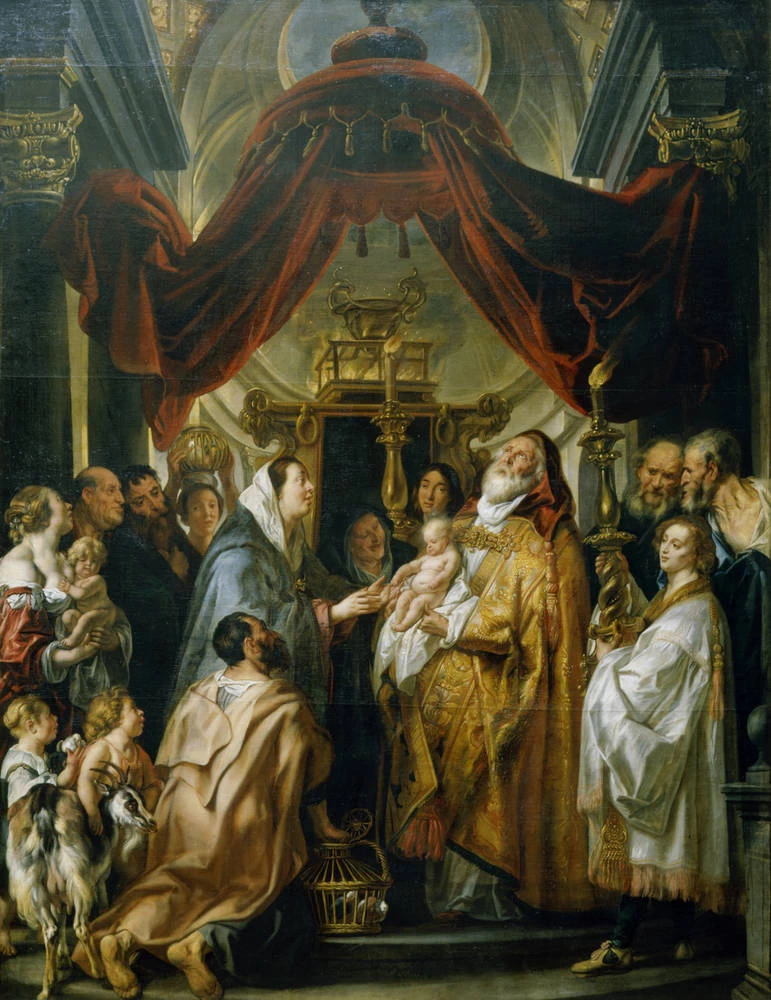 La presentazione al Tempio - Gemäldegalerie Alte Meister
